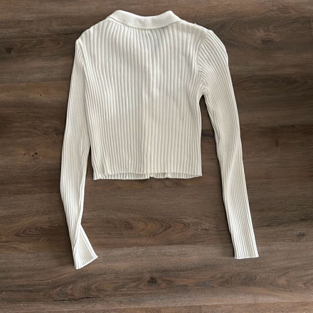 Bayse Cropped Sweater Top - Picture 2 of 2